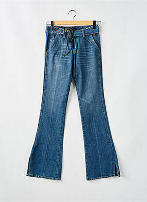 Blugi bootcut albastru CORLEONE femeie