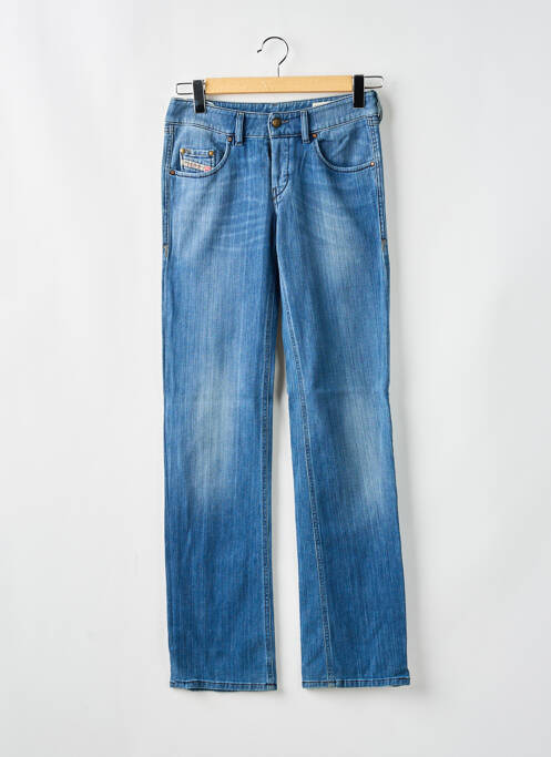 Blugi cu croială dreaptă albastru DIESEL femeie