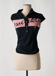 Polo elasticitate mâneci scurte negru MISS SIXTY femeie