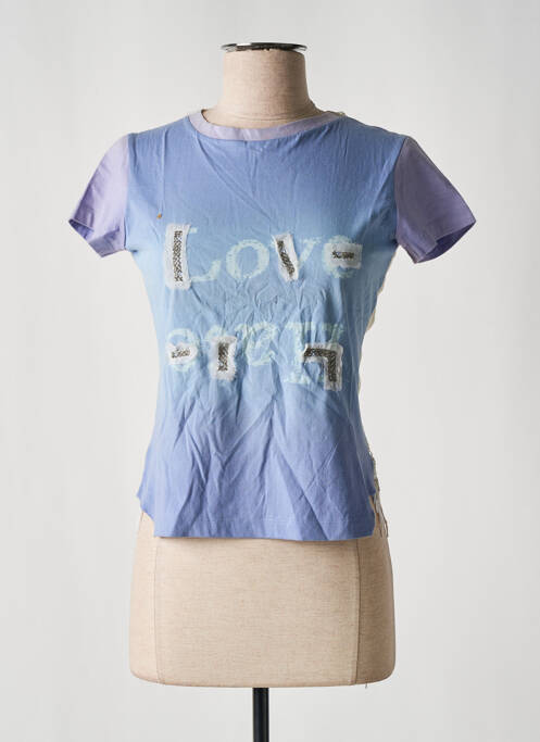 Top albastru WE ARE REPLAY femeie