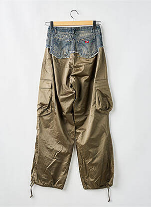 Pantalon cargo croială dreaptă albastru MISS SIXTY femeie