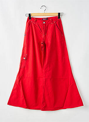 Pantalon evazat roșu KILLAH femeie