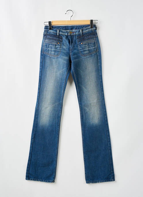 Blugi cu croială dreaptă albastru DIESEL femeie