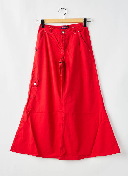 Pantalon evazat roșu KILLAH femeie