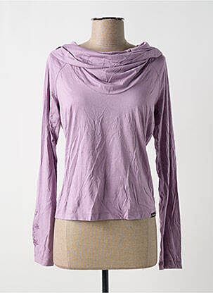 Top elasticitate mâneci lungi violet KILLAH femeie