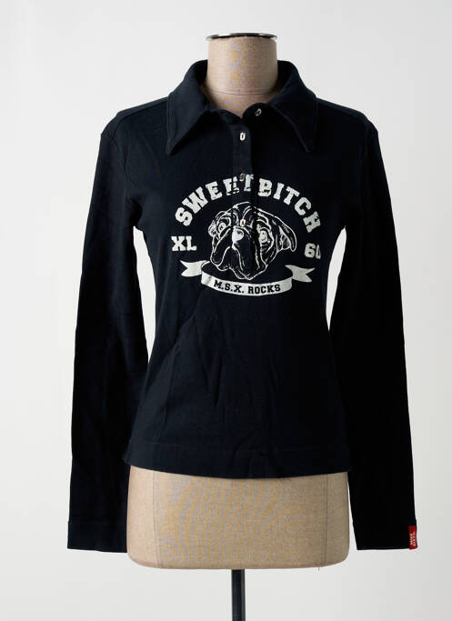 Polo negru MISS SIXTY femeie