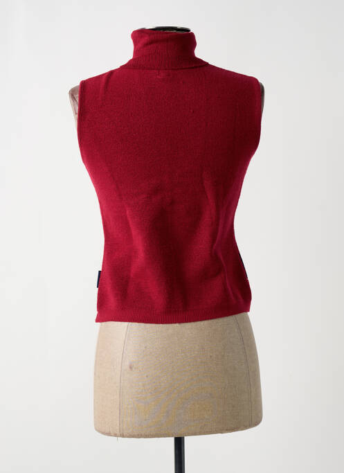 Pulover cu guler înalt roșu KILLAH femeie