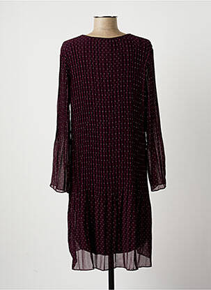 Rochie midi croială fluidă mâneci lungi violet LA FEE MARABOUTEE femeie