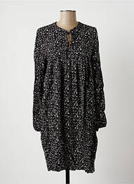 Rochie midi croială fluidă mâneci lungi negru LA FEE MARABOUTEE femeie