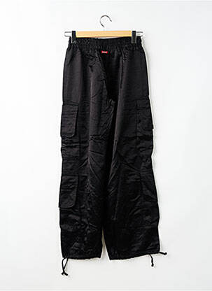 Pantalon cargo talie înaltă talie înaltă negru KILLAH femeie