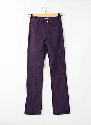 Pantalon slim talie înaltă talie înaltă violet MISS SIXTY femeie