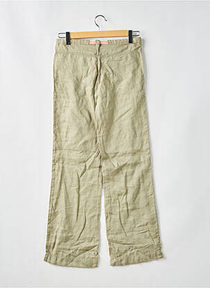 Pantalon drept țesătură crep mărime normală verde KILLAH femeie