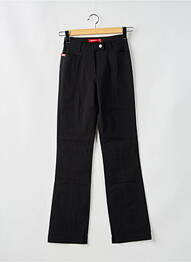 Pantalon drept elasticitate talie înaltă negru MISS SIXTY femeie