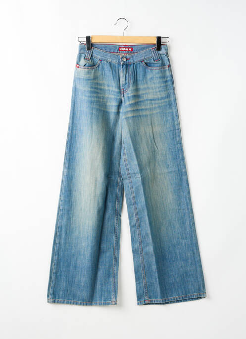 Blugi cu croială largă albastru KILLAH femeie