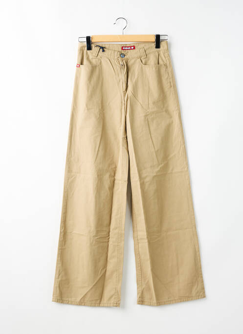 Pantalon evazat bej KILLAH femeie