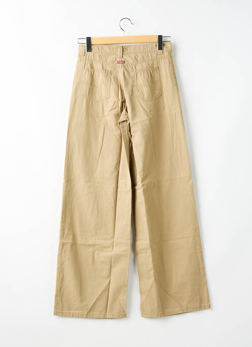 Pantalon evazat bej KILLAH femeie