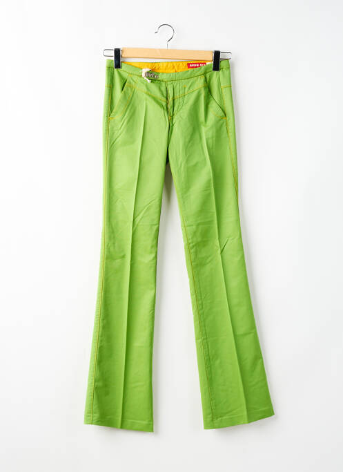 Pantalon evazat verde MISS SIXTY femeie