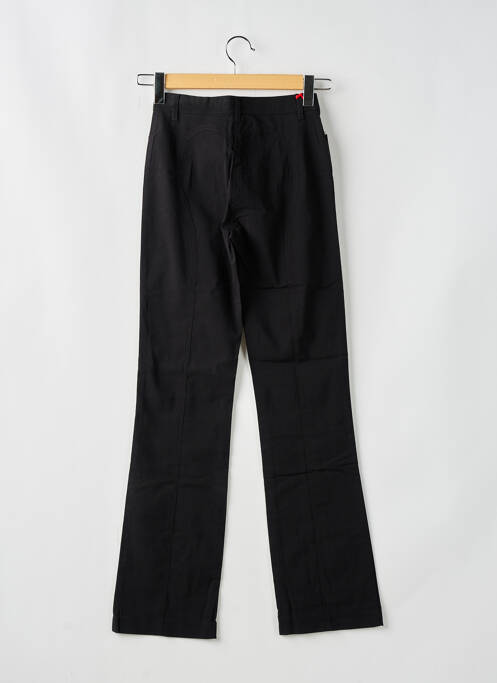 Pantalon drept elasticitate talie înaltă negru MISS SIXTY femme