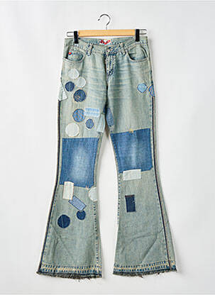 Blugi cu croială evazată albastru MISS SIXTY femeie