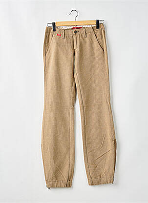 Pantalon drept bej MISS SIXTY femeie