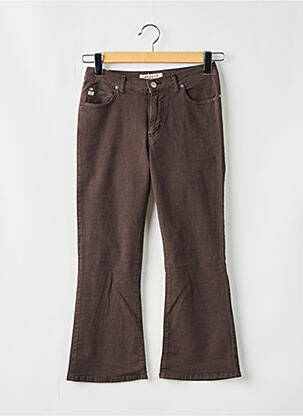 Pantalon 7/8 elasticitate mărime normală maro MISS SIXTY femeie