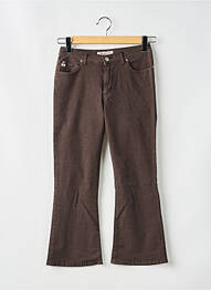 Pantalon 7/8 elasticitate mărime normală maro MISS SIXTY femeie