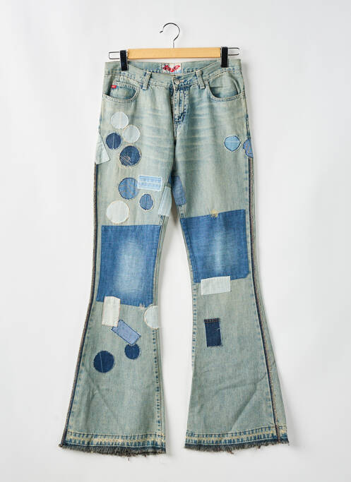 Blugi cu croială evazată elasticitate mărime normală albastru MISS SIXTY femme