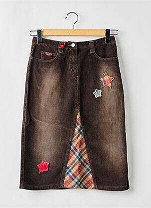 Fustă midi maro KILLAH femeie