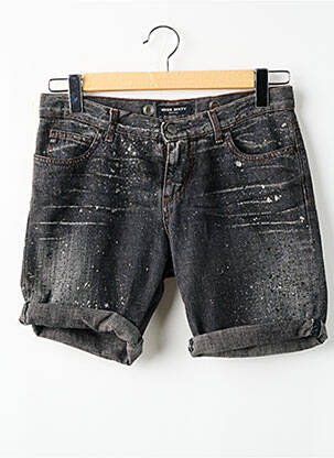 Șort țesătură denim talie joasă gri MISS SIXTY femeie