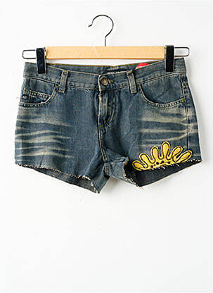 Șort țesătură denim talie joasă albastru MISS SIXTY femeie