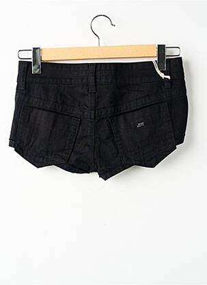 Șort țesătură denim talie joasă negru MISS SIXTY femeie