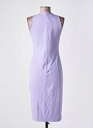 Rochie midi fără mâneci fără mâneci violet MISS SIXTY femeie