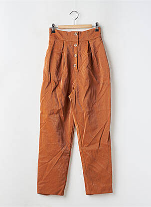 Pantalon drept maro MAJORELLE femeie