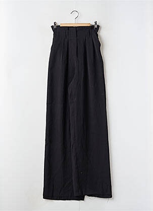 Pantalon larg negru BERSHKA femeie