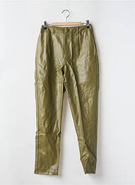 Pantalon drept talie cu cleme talie înaltă verde NASTY GAL femeie