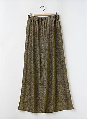 Pantalon larg auriu KARMA KOMA femeie