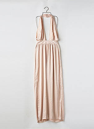 Salopetă-pantalon bej NASTY GAL femeie