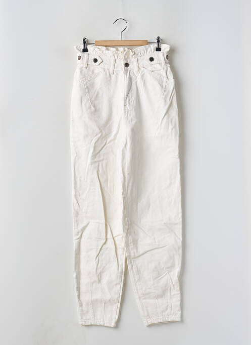 Blugi croială Mom alb SINEQUANONE femeie