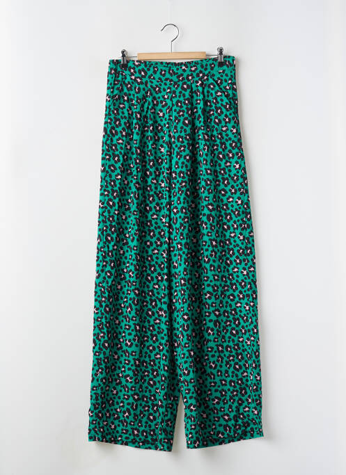 Pantalon larg verde LOAVIES femeie