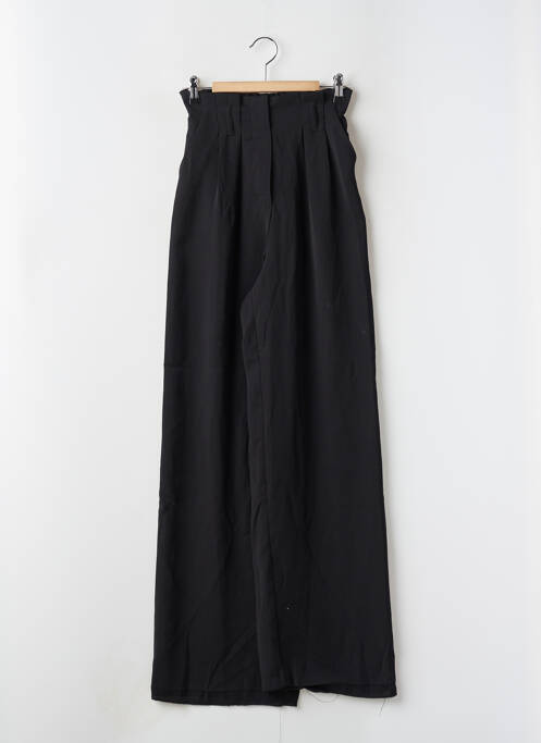 Pantalon larg negru BERSHKA femeie