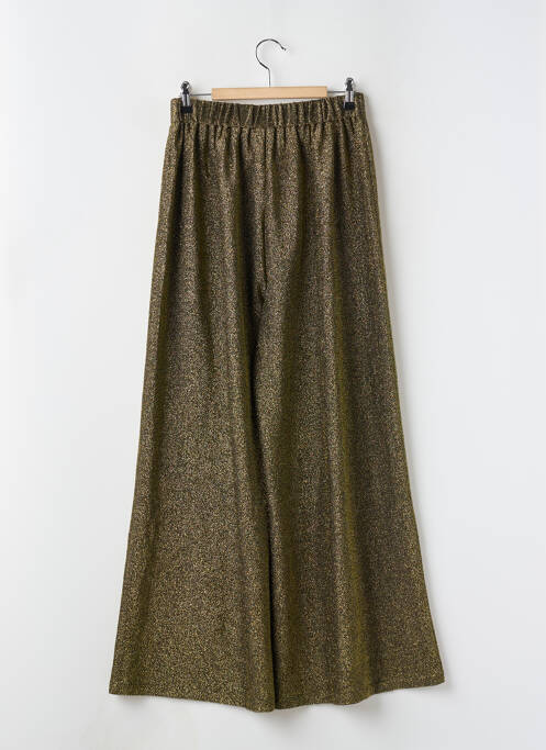 Pantalon larg auriu KARMA KOMA femeie