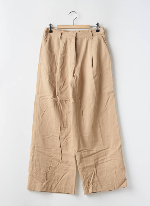 Pantalon larg bej KAREN MILLEN femeie