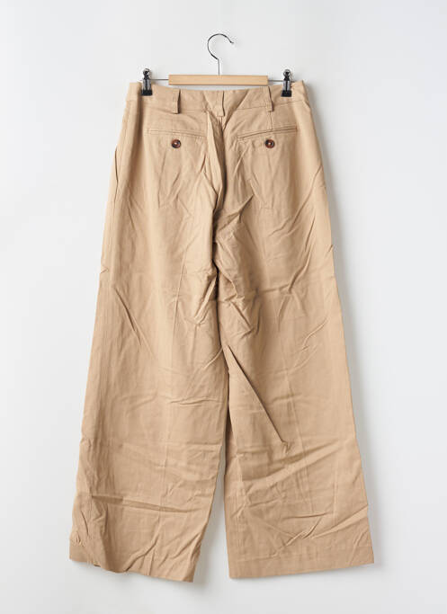 Pantalon larg bej KAREN MILLEN femeie