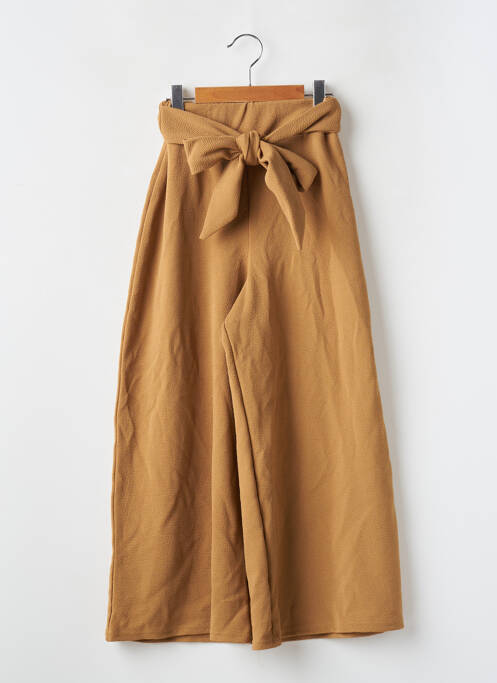 Pantalon larg bej BOOHOO femeie