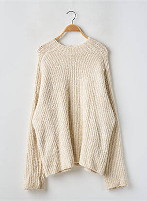 Pulover bej NA-KD femeie