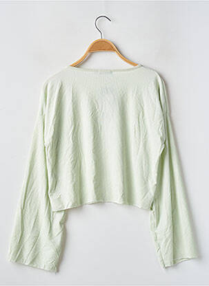 Top elasticitate mâneci lungi verde NASTY GAL femeie