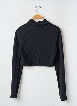 Top elasticitate mâneci lungi negru NASTY GAL femeie