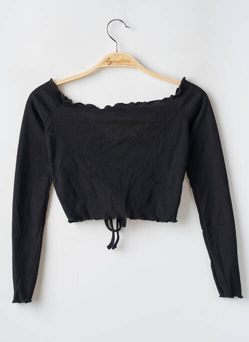 Top negru BOOHOO femeie