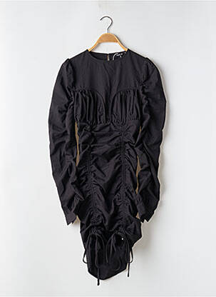 Rochie scurtă mâneci lungi mâneci lungi negru BOOHOO femeie
