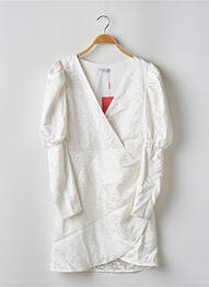 Rochie scurtă mâneci lungi mâneci lungi alb LOAVIES femme